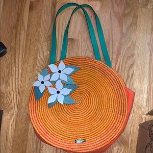 Kate Spade Orange Blossom tote